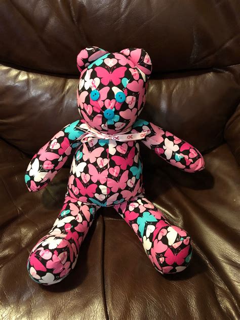 Handmade Breast Cancer Teddy Bear Etsy