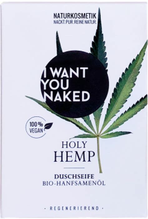 I Want You Naked Holy Hemp Natural Soap G Ecco Verde Ireland