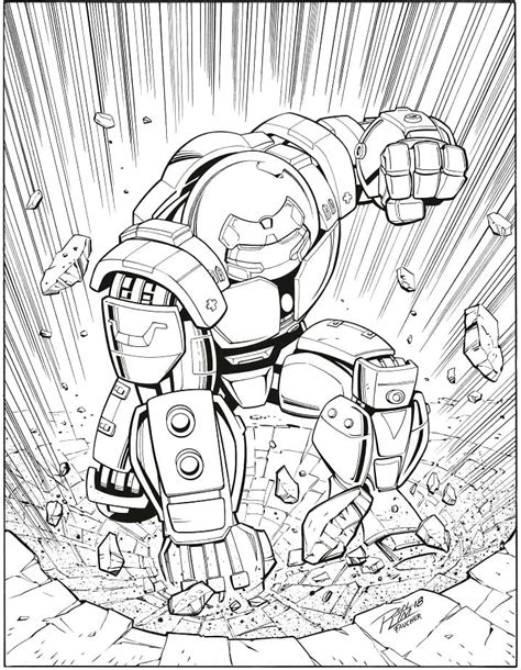 Hulkbuster Dibujo Para Colorear P Ginas Para Colorear The Best Porn