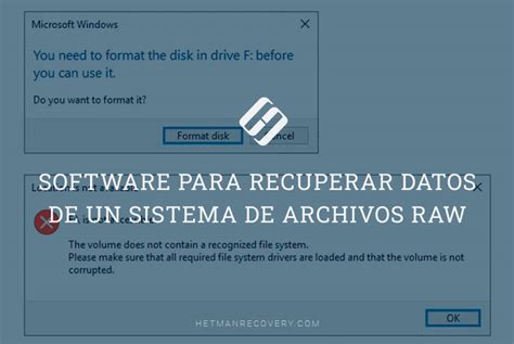 Software Para Recuperar Datos De Un Sistema De Archivos Raw