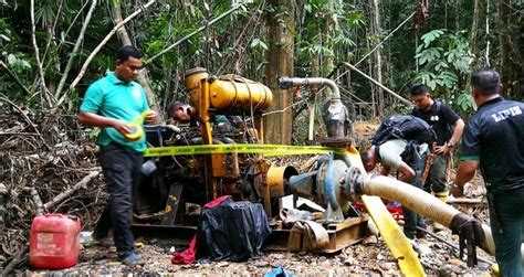 Serah Diri Bantu Siasatan Lombong Emas Haram Kool