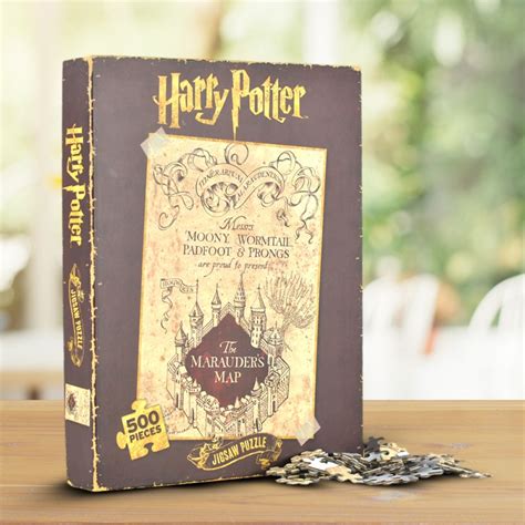 Puzzle Harry Potter Pi Ces Carte Du Maraudeur Sur Cadeaux Et