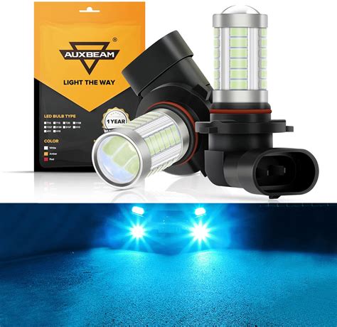 Amazon Auxbeam H Led Fog Light Bulbs High Power W