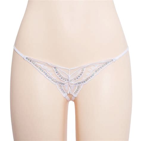 US Sexy Women Lace Thong G String Panties Lingerie Underwear