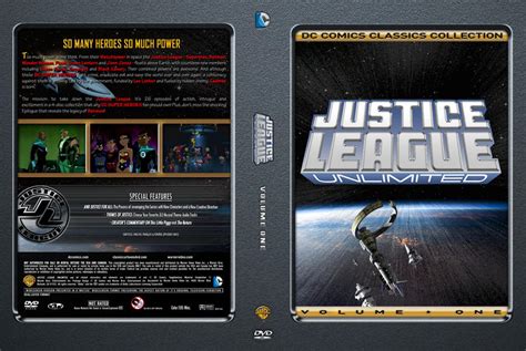 Justice League Unlimited Volume 1 Custom DVD Cover by SUPERMAN3D on ...