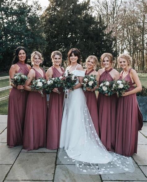 Mauve Bridesmaid Dress