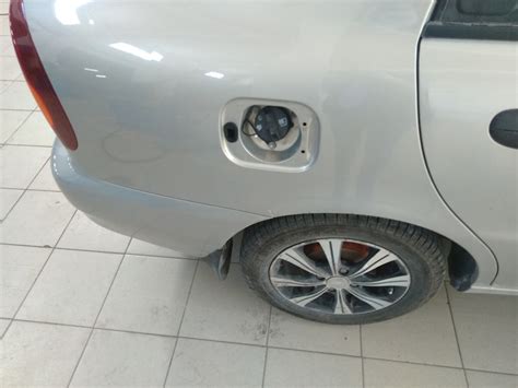 Люк бензобака SOS — Chevrolet Lanos, 1,5 л, 2008 года | кузовной ремонт ...
