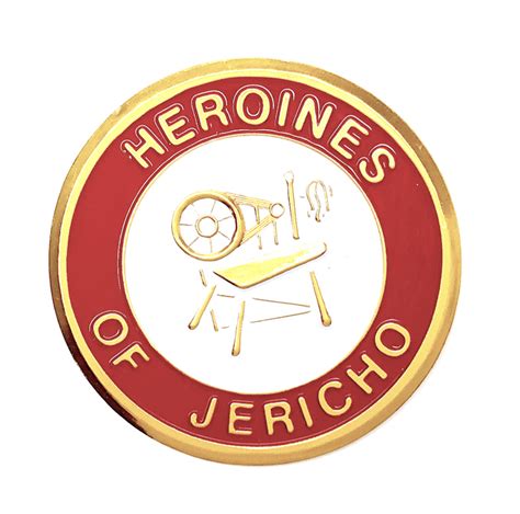 HEROINES OF JERICHO |Car Emblems by D. Turin & Company