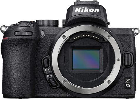 Nikon Z50 Body Mirrorless Camera (209-point Hybrid AF, High speed image ...