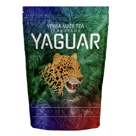 Yerba Yaguar Elaborada Con Palo G