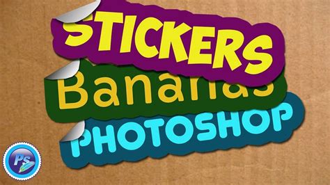 Create Your Own Stickers In Photoshop Make Your Own Stickers Design