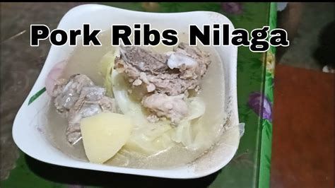 Ilocano Vlog I Cooked Pork Ribs Nilaga Youtube