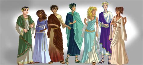 The Seven Demigods Percy Jackson Books Percy Jackson Fandom Percy Jackson