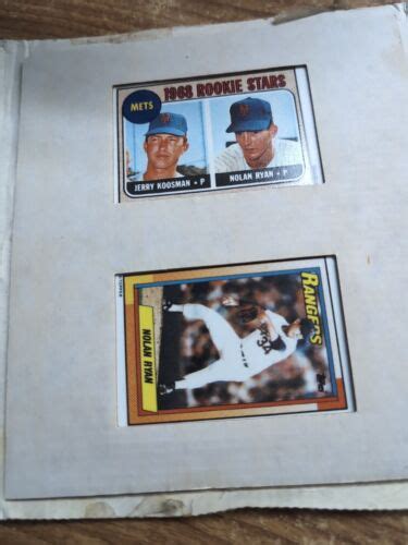 1968 Topps 1968 Rookie Stars 177 Nolan Ryan Jerry Koosman RC EBay