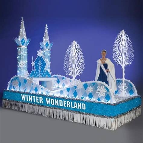 Complete Winter Wonderland Parade Float Decorating Kit Christmas