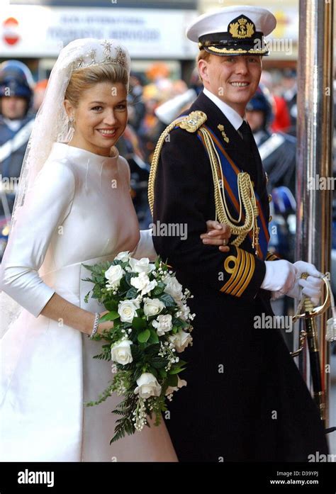 (dpa) - Royal Wedding in Amsterdam: Dutch Crownprince Willem Alexander ...