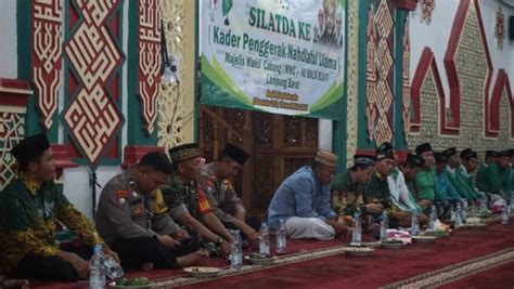 Silatda Kader Penggerak NU Ini Pesan Ketua PCNU Lampung Barat