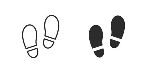 Foot Print Vector Art Icons And Graphics For Free Download