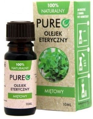 Pureo Olejek Miętowy 10 ml do aromaterapii cena opinie Apteka Rosa