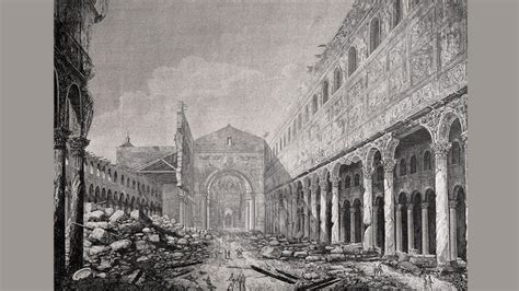 Due Secoli Fa Lincendio Che Distrusse La Basilica Di San Paolo