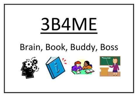 3b4me Three Before Me Independent Learning By Pegasus12 Teaching