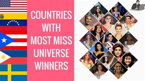 Most Miss Universe Winners by Country: Celebrating Beauty and Diversity