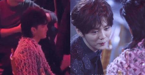 Khoảnh khắc hot Hai cựu thành viên EXO Ngô Diệc Phàm Luhan tám rôm rả ngồi cạnh nhau tại