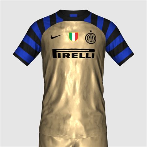 Inter X Gold Metallic Fifa Kit Creator Showcase