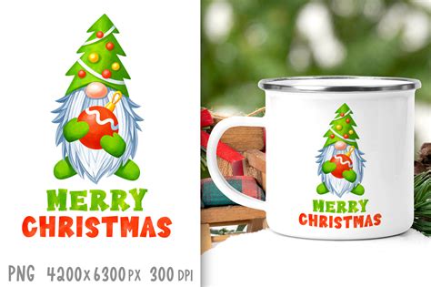 Christmas Gnome Sublimation Design Graphic By Greenwolf Art · Creative