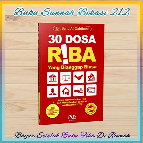 Buku Dosa Riba Yang Dianggap Biasa Plus Kisah Nyata Lazada Indonesia