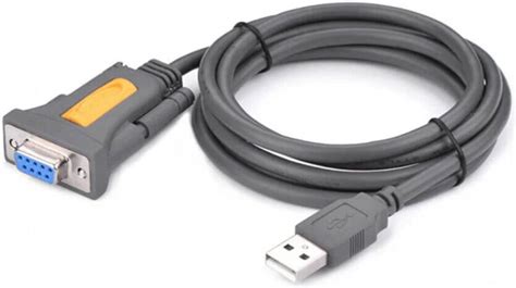 Ugreen Cr104 Usb To Db9 Rs 232 Adapter Cable 15 Meter With 1 Mbps Transfer Speed Plug And Play