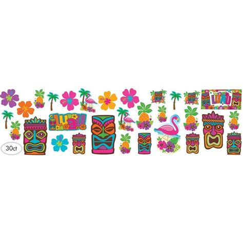 Tiki Cutouts 30ct Party City