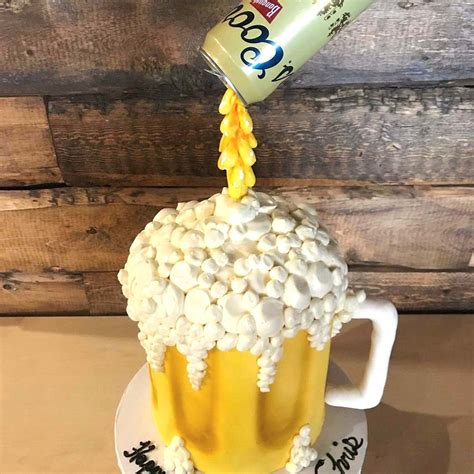 Beer Mug Cake Layered Cakerie