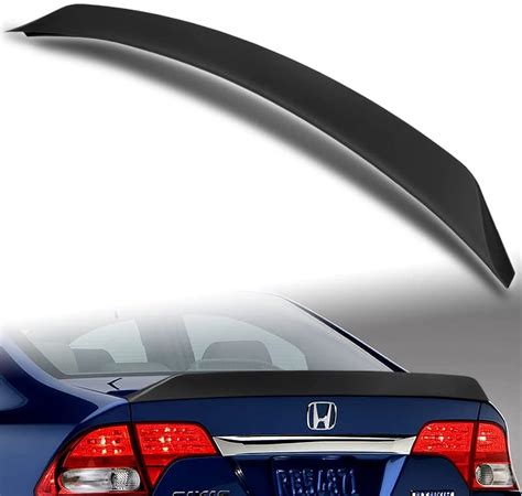 Amazon Eparts Abs Plastic Ar Style Rear Spoiler Wing Trunk Lid