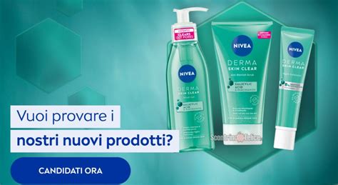 Diventa Tester Nivea Derma Skin Clear Scontrino Felice