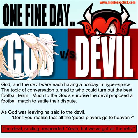 GOD v/s DEVIL ~ Gigglesinclick.com