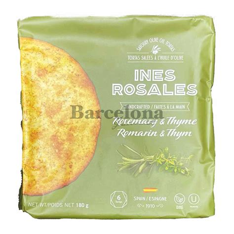 Ines Rosales Rosemary Thyme Savory Olive Oil Tortas Barcelona Gourmet