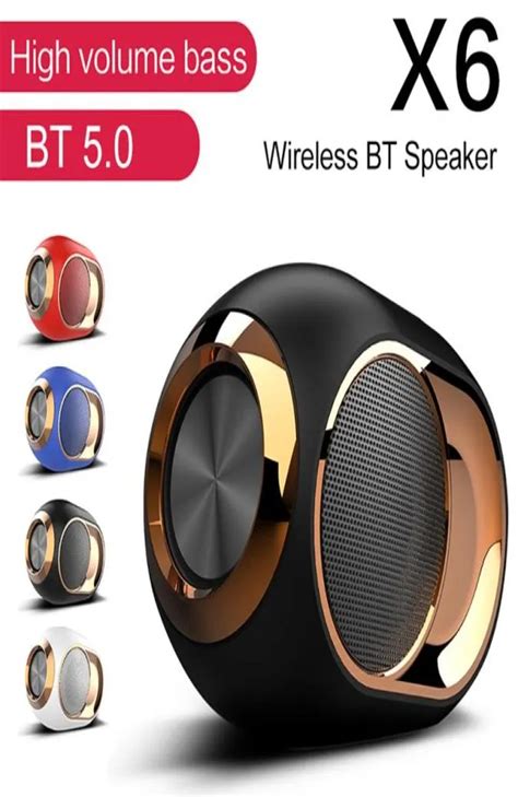 Hifi Tws Bluetooth Speaker X Portable Waterproof Outdoor