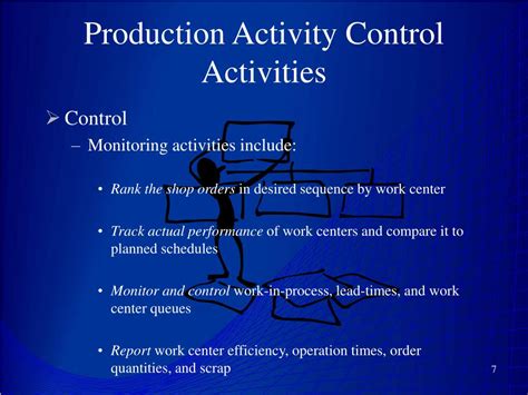 Ppt Production Activity Control Powerpoint Presentation Free