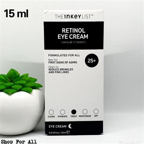 Jual The Inkey List Retinol Eye Cream Ml Ml Full Size Shopee