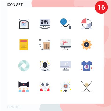 16 Flat Color concept for Websites Mobile and Apps coding education