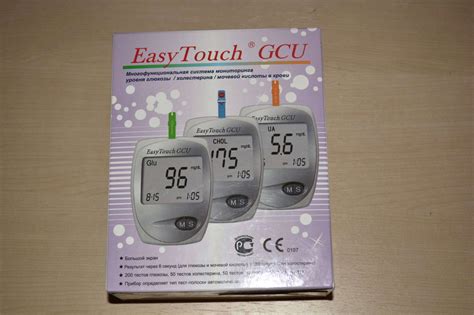 Биохимический анализатор крови Bioptik EasyTouch GCU, портативный ...