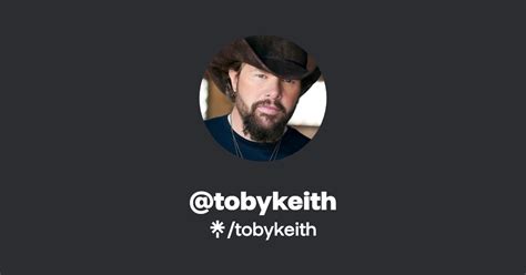 Tobykeith Twitter Instagram Facebook TikTok Linktree