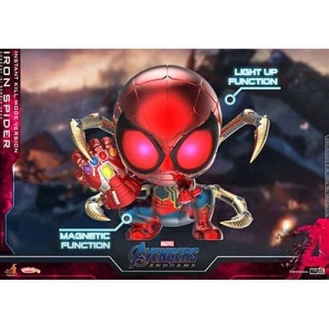 Promo HOT TOYS HT COSBABY COSB654 IRON SPIDER INSTANT KILL MODE VER ENDGAME Diskon 23 Di Seller