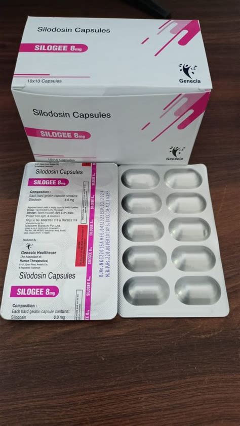 Silodosin Mg Tablets At Rs Box Silodal Capsule In Ambala Id