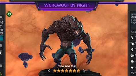 How Easily Kill Or Defeat Uncollected Werewolf By Night Mcoc Marvel