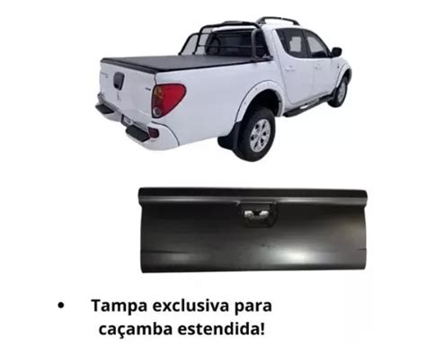 Tampa Traseira Triton 2009 A 2017 Caçamba Reta Gl Glx Gls Frete grátis