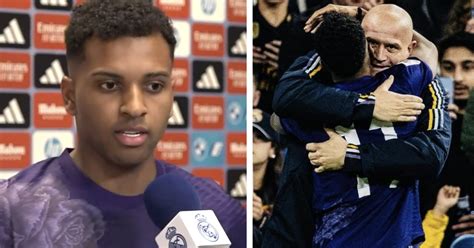 Lo menos que podía hacer Por qué Rodrygo abrazó al fisio del Real