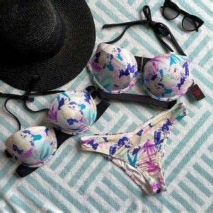 Victoria S Secret Swim Victorias Secret Piece Pushup Bikini Set Poshmark