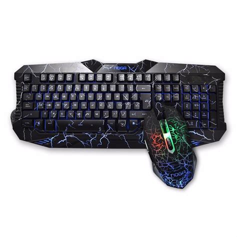 Combo Noganet Gamer Teclado Multimedia Mouse Nkb Giiga Computaci N